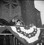 Speeches during the dedication of the new park, St. Francis Xavier, Newark, NJ by Ace (Armando) Alagna, 1925-2000