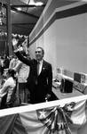 Harrison A. Williams waves at the 1976 Democratic National Convention in New York City by Ace (Armando) Alagna, 1925-2000