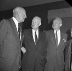 W. Paul Stillman, President Eisenhower and others by Ace (Armando) Alagna, 1925-2000