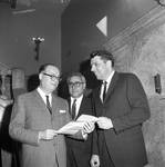 NJ State Senators including Alexander J. Matturri, and James Wallwork by Ace (Armando) Alagna, 1925-2000