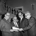 NJ State Senators Alexander J. Matturri, Gerardo Del Tufo and others by Ace (Armando) Alagna, 1925-2000