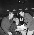 NJ Assembly member C. Richard Fiore and others in the assembly chamber by Ace (Armando) Alagna, 1925-2000
