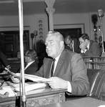 NJ State Assembly member Richard Vander Plaat in the Assembly chamber by Ace (Armando) Alagna, 1925-2000