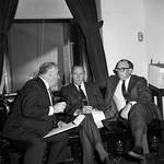 New Jersey State legislators at work by Ace (Armando) Alagna, 1925-2000
