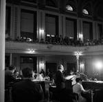 Governor William T. Cahill giving a budget address to the State Assembly, April, 1970 by Ace (Armando) Alagna, 1925-2000
