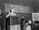 Robert Sarcone giving a speech during an event supporting his campaign for Governor by Ace (Armando) Alagna, 1925-2000