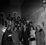 NJ State Senator John Miller poses with a group of ladies at the Camden Republican Club by Ace (Armando) Alagna, 1925-2000