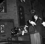 New Jersey Governor Richard Hughes and his family at the Inaugural Mass by Ace (Armando) Alagna, 1925-2000