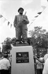 Lou Costello Memorial statue, Patterson, NJ by Ace (Armando) Alagna, 1925-2000