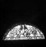 Stained Glass Window in memory of Rev. Ruggiero, St. Lucy's Church, Newark, NJ by Ace (Armando) Alagna, 1925-2000