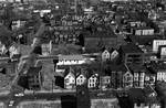 Newark, NJ neighborhood skyline by Ace (Armando) Alagna, 1925-2000