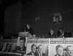 Peter W. Rodino giving speech at a Kennedy rally by Ace (Armando) Alagna, 1925-2000