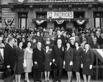 Peter W. Rodino, NJ Governor Richard Hughes and others at St. Patrick's Day Parade by Ace (Armando) Alagna, 1925-2000