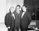 Peter W. Rodino, Governor Richard Hughes, and another man at an event by Ace (Armando) Alagna, 1925-2000