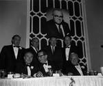 Peter W. Rodino and Governor Richard Hughes and others at a political event by Ace (Armando) Alagna, 1925-2000