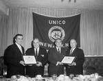 Peter W. Rodino at Unico National dinner, Newark, NJ by Ace (Armando) Alagna, 1925-2000