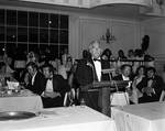 Peter W. Rodino giving a speech at an event by Ace (Armando) Alagna, 1925-2000