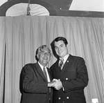 NJ Democratic Chairman Phil Keegan and NJ Governor Robert Meyner by Ace (Armando) Alagna, 1925-2000
