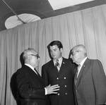 NJ Democratic Chairman Phil Keegan, NJ Governor Robert Meyner and Harry Lerner by Ace (Armando) Alagna, 1925-2000