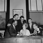 NJ Assembly member Josephine Margetts and others laugh by Ace (Armando) Alagna, 1925-2000