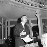 NJ Assembly member Herbert M. Rinaldi speaks in the Assembly chamber by Ace (Armando) Alagna, 1925-2000