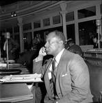 NJ State Assembly member Ronald Owens in the Assembly chamber by Ace (Armando) Alagna, 1925-2000