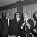 NJ Governor Richard Hughes, David Wilentz, and others by Ace (Armando) Alagna, 1925-2000