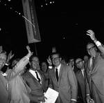 NJ Governor Richard Hughes and NJ delegates at a Democratic National Convention by Ace (Armando) Alagna, 1925-2000