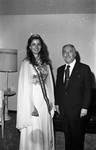 Peter W. Rodino and Dyann DeSantis, Miss Columbus Day 1974 by Ace (Armando) Alagna, 1925-2000