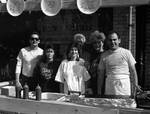 Serving up food at the 1991 Columbus Day Parade, Newark, NJ by Ace (Armando) Alagna, 1925-2000