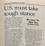 September 11th 2001 at Seton Hall University: Retaliation and Remembrance by Maxwell Kastner