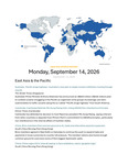 SHU World Review- September 14th