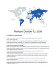 SHU World Review- October 12th 2026