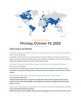 SHU World Review- October 19th 2026