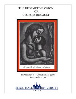 The Redemptive Vision of Georges Rouault