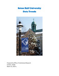 Data Trends 2018-2019 by Office of Institutional Research, Seton Hall University