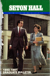 Graduate Catalogue 1990-1991 by Seton Hall University