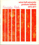 Graduate Catalogue 1975-1977 by Seton Hall University