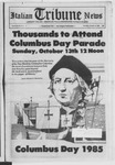 Italian Tribune, October 10, 1985