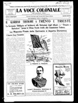 La Voce Coloniale, November 9, 1918