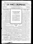 La Voce Coloniale, November 23, 1918