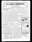 La Voce Coloniale, December 7, 1918