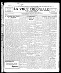 La Voce Coloniale, March 29, 1919