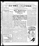 La Voce Coloniale, July 12, 1919