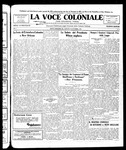 La Voce Coloniale, October 18, 1919