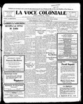 La Voce Coloniale, November 22, 1919
