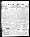 La Voce Coloniale, November 29, 1919