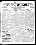 La Voce Coloniale, December 6, 1919
