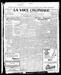 La Voce Coloniale, January 3, 1920