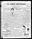 La Voce Coloniale, February 7, 1920